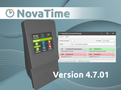 NovaTime Version 4.7.01